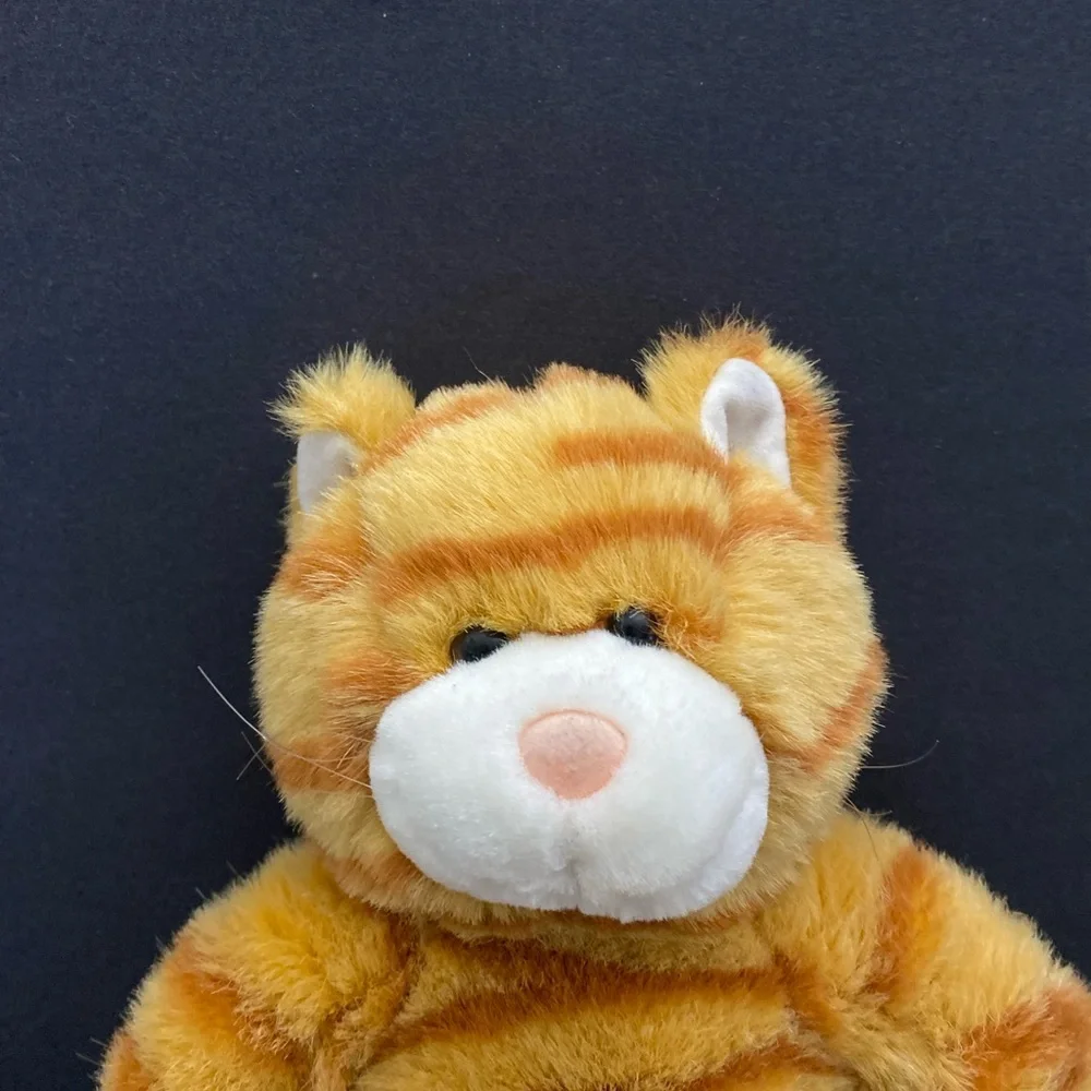 Build-A-Bear Orange Striped Cat Plush Toy